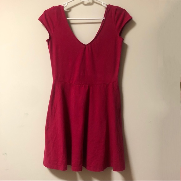 Hollister red dress (medium) - Picture 1 of 5